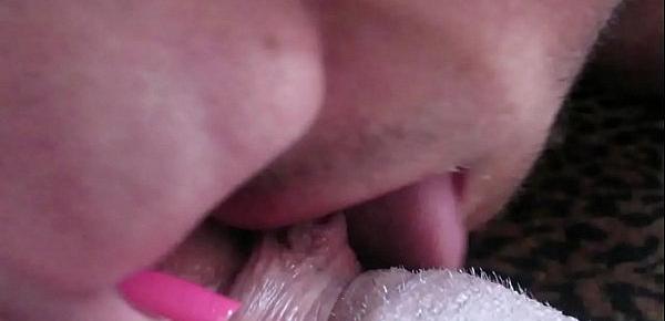  Big clit licking and sucking until girlfriend cums in my mouth